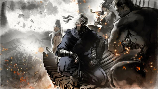 ヤコウ・シノビオプスは、最大4人までのステルス忍者と協力プレイを提供します