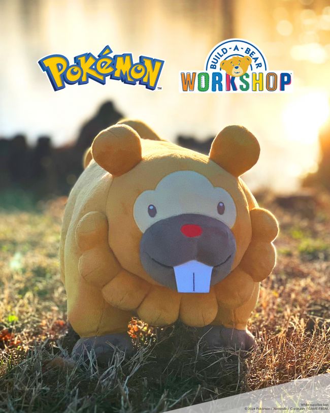 ビドフは、ビルド・ア・ベアのぬいぐるみに加わった最新のポケモンです