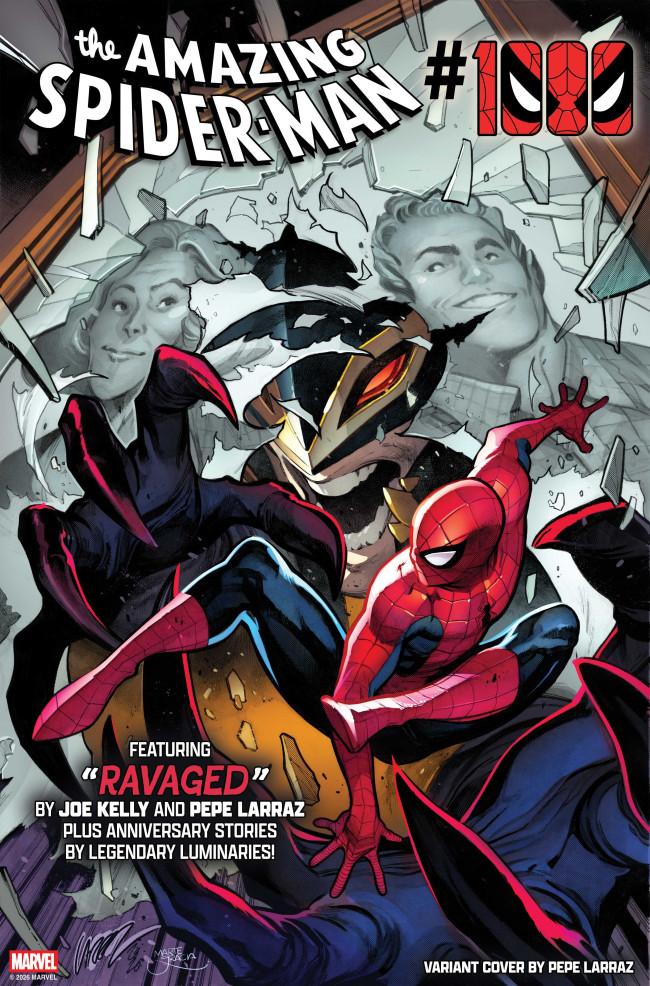 The Amazing Spider-Man の第1000回号は9月にデビューし、「Spider -史上最大の号」と評されています
