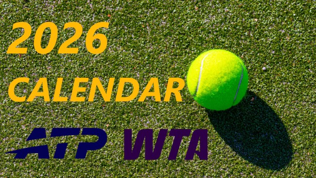 2026年のテニスカレンダー:2026年の全グランドスラム、ATP、WTAマスターズ1000の日程