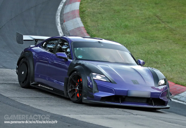 ポルシェ タイカン ターボ GT4 RS の最初のスパイショットをチェックしてください