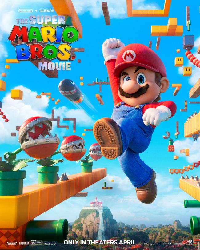 The Super Mario Bros. Movie さんが 2 件の新しいポスターを受け取り