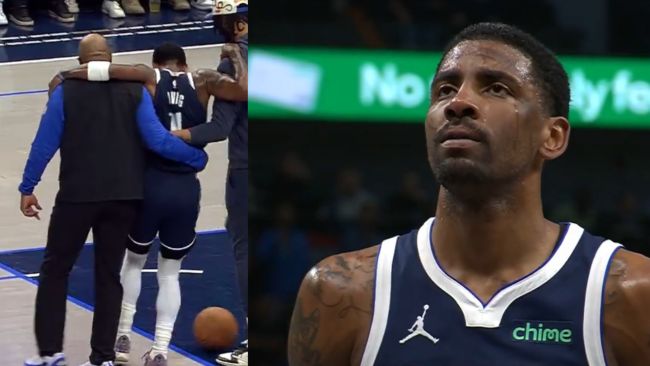 NBAでの強烈な瞬間:カイリー・アービングがシーズン終盤の怪我を抱えながらもフリースローを選んだ