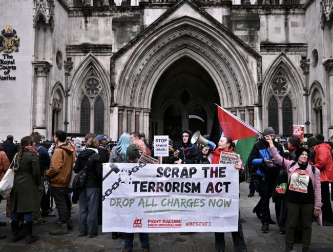 英国高等裁判所は禁止を違法と判断 Palestine Action 