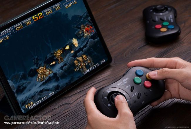 8BitDoはネオジオCDに基づいて新しいレトロコントローラをリリース