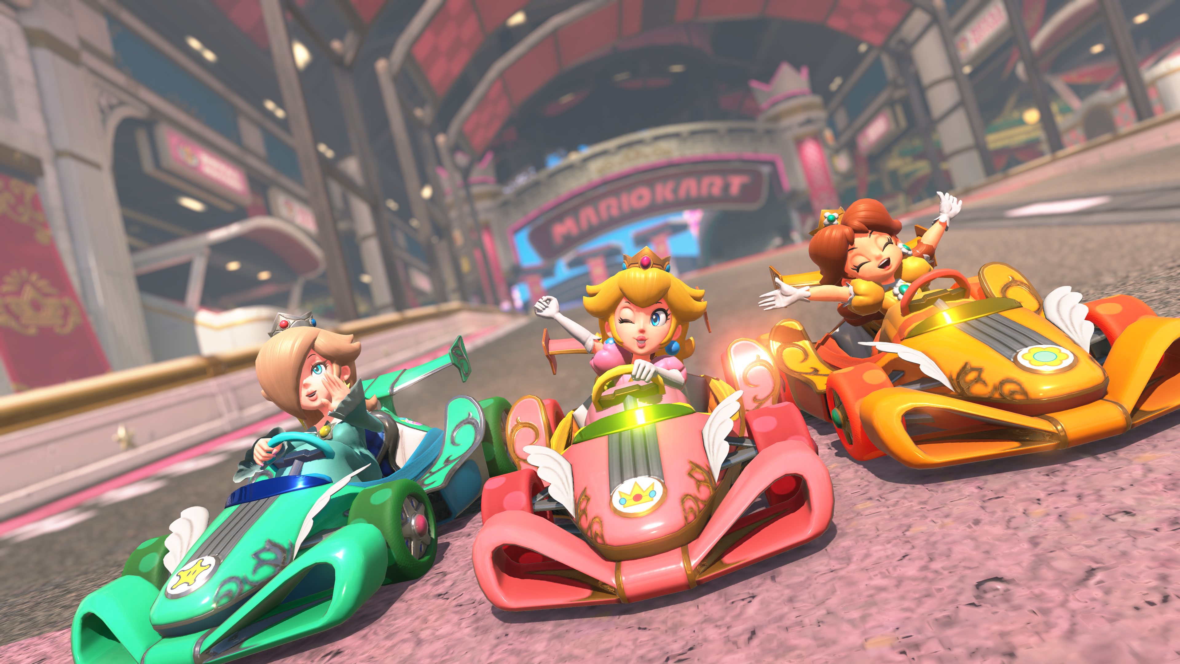 Mario Kart World のタイトル画面をチェック