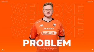Virtus.pro ProbLeMを暫定コーチに昇進させCounter-Strike 2 