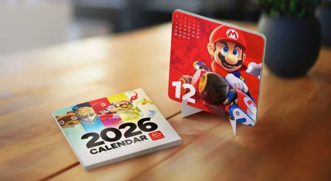 任天堂、My Nintendo Store限定タイトルとして2026年カレンダーを発売