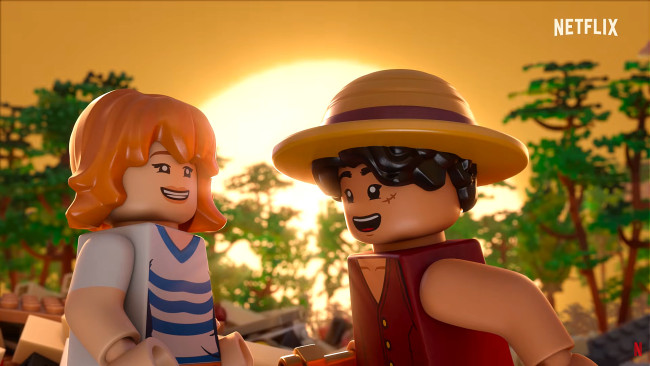 Lego One Piece 新しいティーザートレーラーで紹介されています
