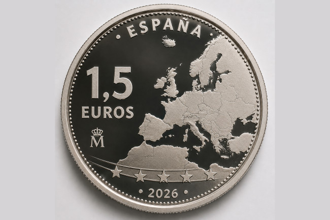 ヨーロッパのある国では公式の1.5ユーロ硬貨が発行されますが、そこに
