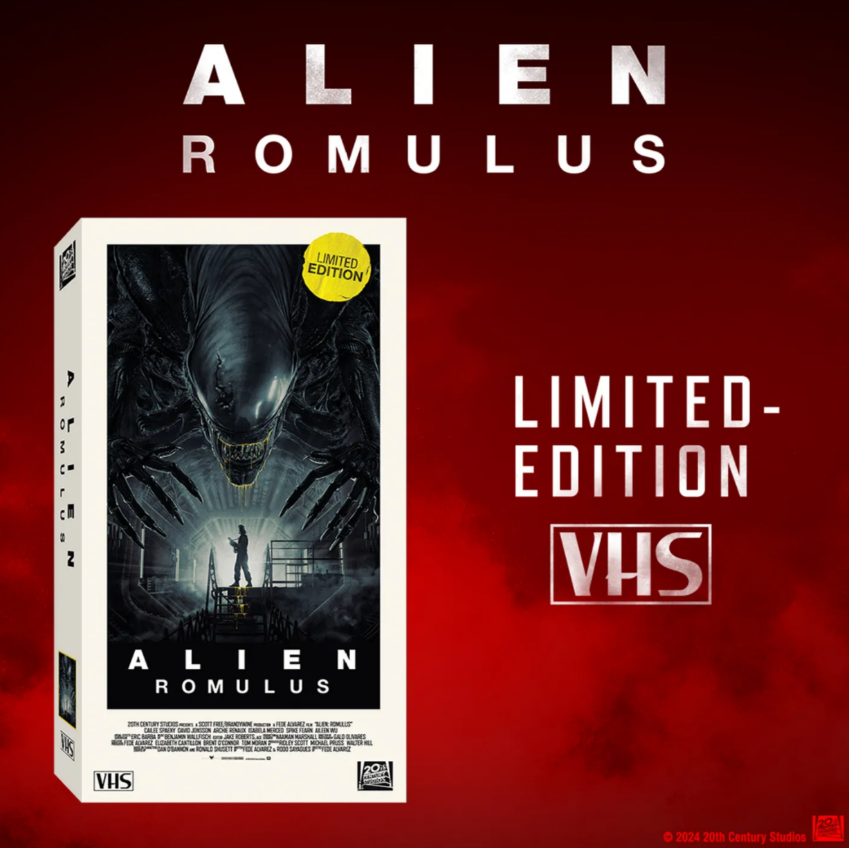 Alien: Romulus はVHSのリリースで昔ながらのものになります