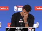 ヴィクター・ウェンバンヤマは祖母が亡くなった数時間後にNBAカップをプレーした後、涙を流す