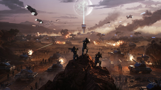 Ashes of the Singularity II ゲームプレイプレビュー:レーザー、ロボット、戦車、なんてこった!