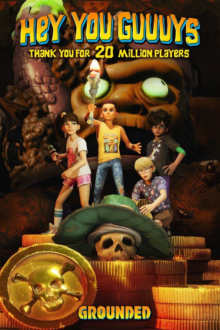 Grounded には現在、2000万人以上の小さな生存者がいます