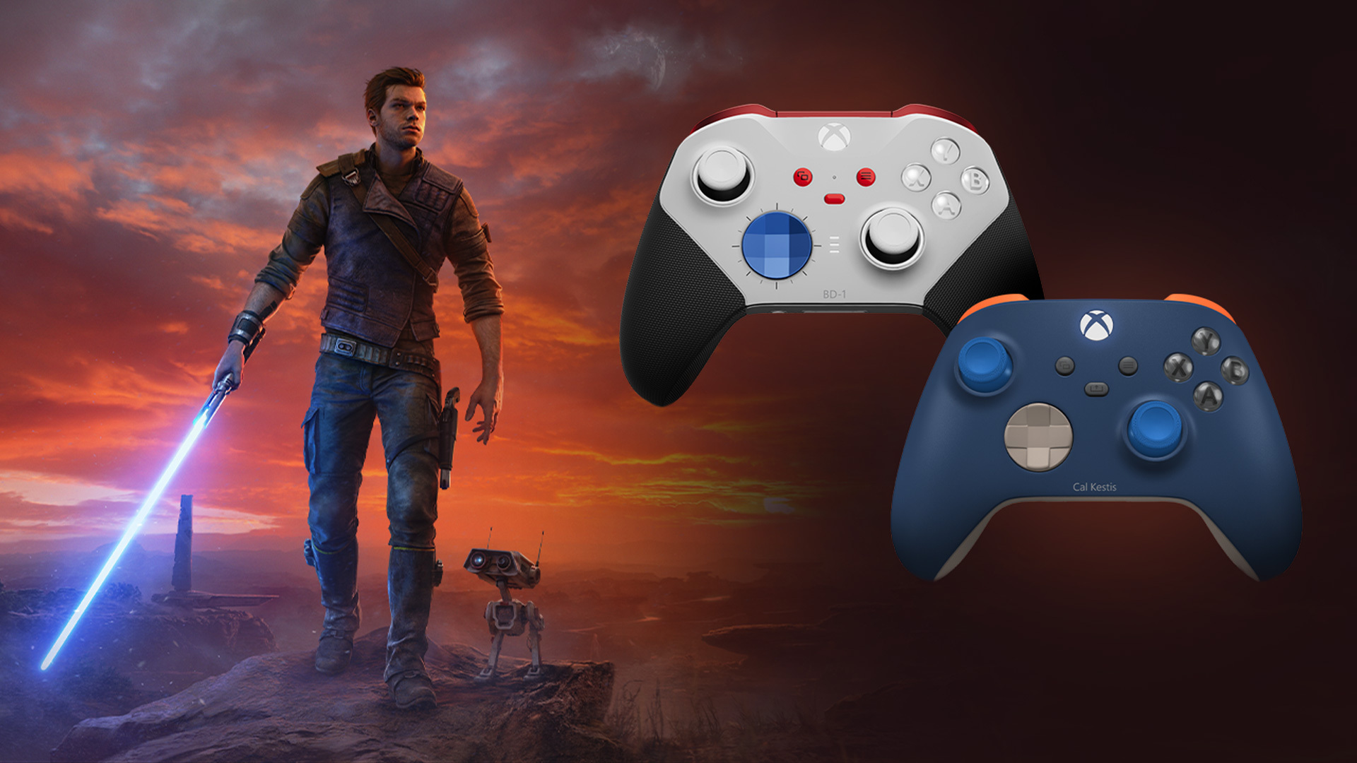 Star Wars Jedi Survivor が EA から Xbox Design Lab の提案を取得