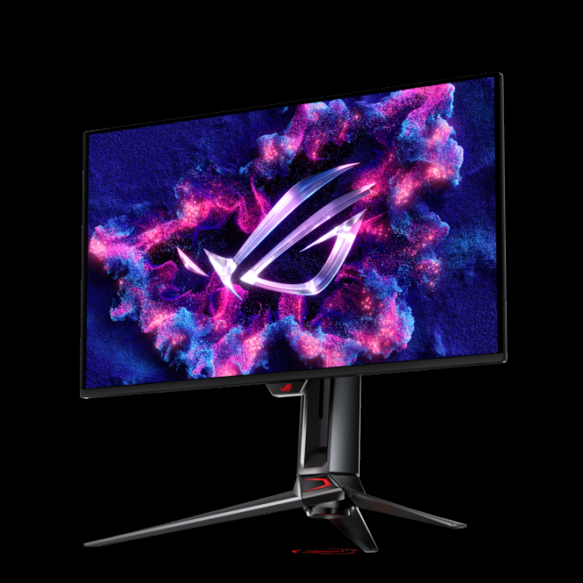 Asus、Samsung、MSIは、世界初の4K OLED 240Hz 27インチモニターでCESに飛びつきます