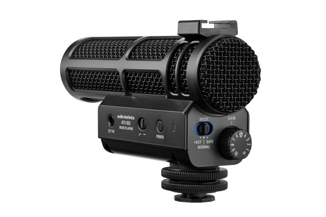 Audio-Technicaは新たに2種類のマイク、Atv-sg1とAtv-sg1leを発表