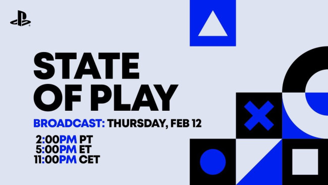 PlayStation State of Playの発表は2月12日に確定しました