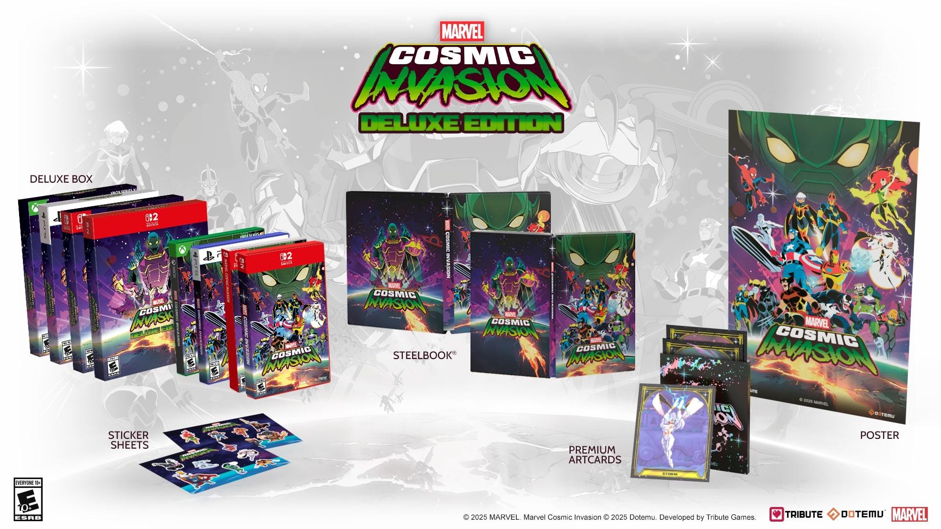 Marvel Cosmic Invasion スタンダード版とデラックス版の物理版を入手