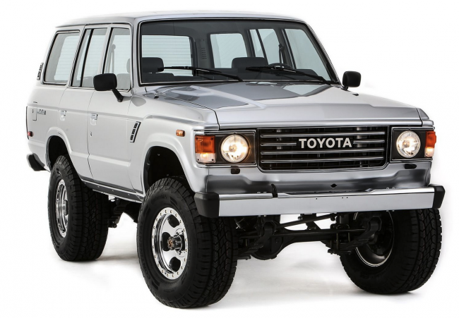 この復元されたランドクルーザーを見てください