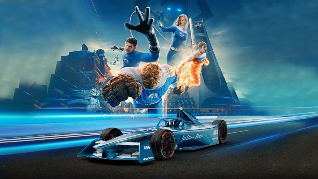 フォーミュラEシーズンフィナーレが正式に「2025年マーベル・ファンタスティック・フォー・ロンドンE-Prix」と命名