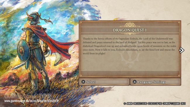 Dragon Quest I & II HD-2D Remake