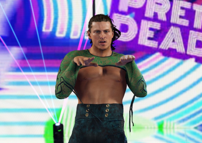 WWEスターのキット・ウィルソンが新しいシグネチャームーブを披露