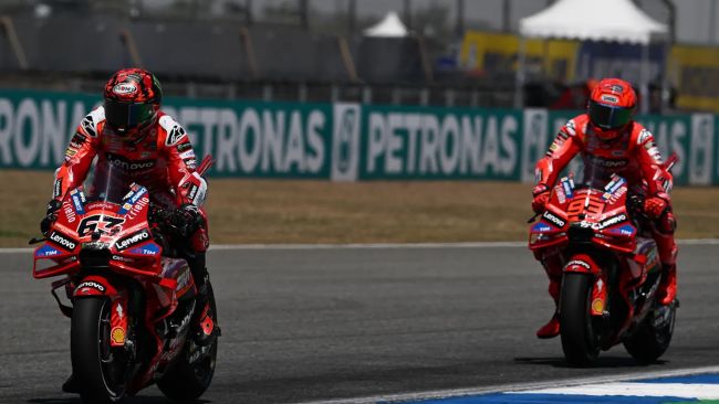 MotoGPチームのドゥカティ・レノボはペドロ・アコスタがマルク・マルケスに加わり、ペッコ・バニャイアに代わって出場を発表