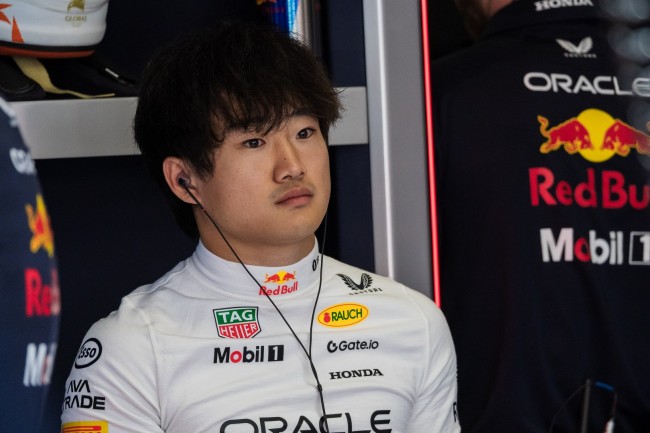 今月サンフランシスコでF1カーに復帰する角田由紀...2011年型RB7をドライブ