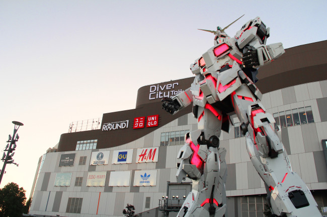 東京で世界的に有名なガンダム像が今夏の終わりに撤去される予定だ