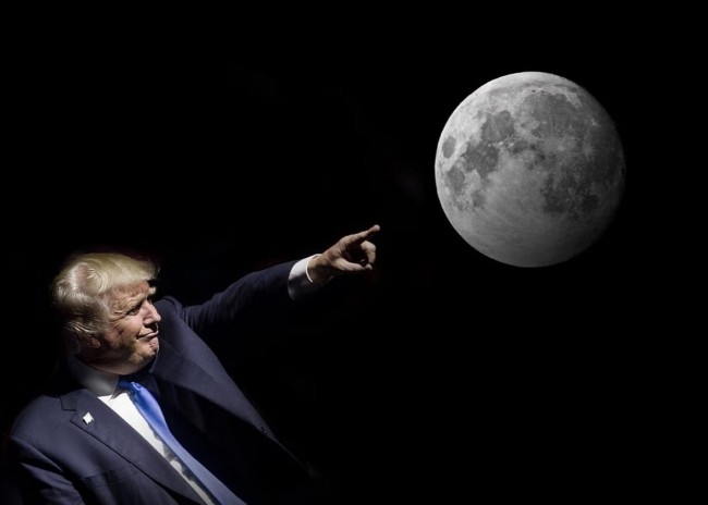 トランプ大統領の最新の大統領令は地球の枠を超えたもので、2028年までの月面着陸と2030年の月面前哨基地の建設を目指しています