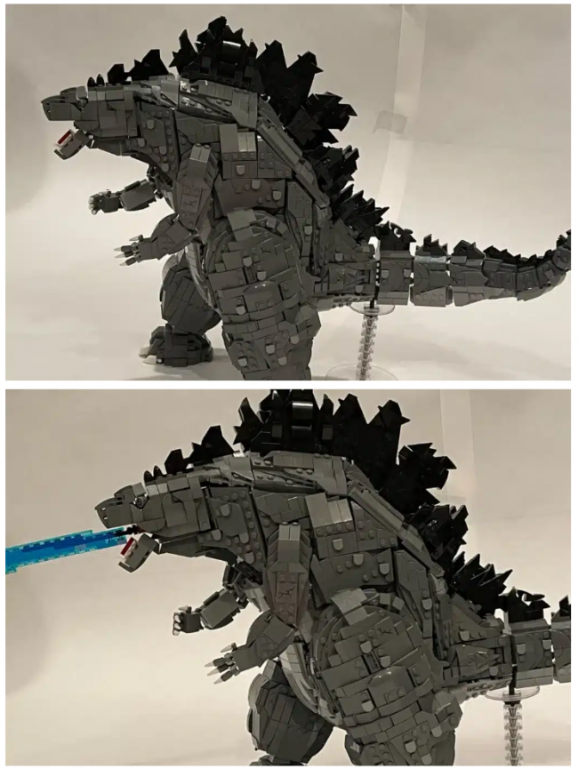 レゴはゴジラの組み立てセットをリリースする予定です