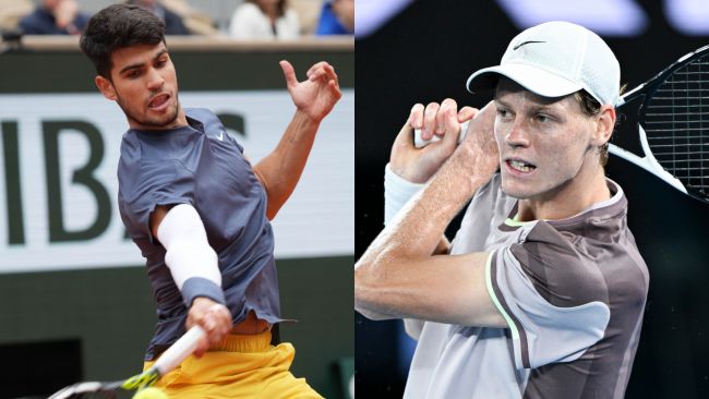 日本と中国でのアルカラスとシナーの試合が確認され、朗報がある