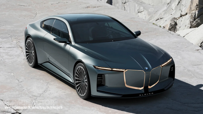 BMWがアルピナと開発した新コンセプトを発表