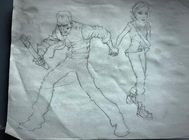 『The Last of Us』ニール・ドラックマンがオリジナルスケッチを公開