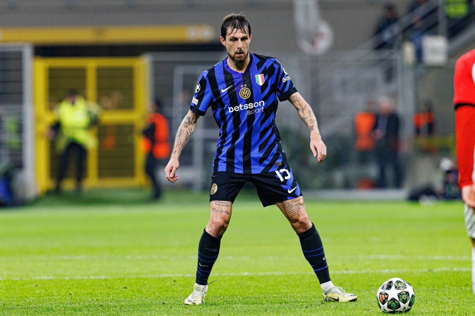 フランチェスコ・アチェルビは、インテルの90+3ゴールの得点者であり