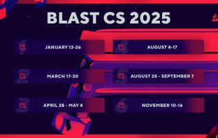 BLASTが2025年のCounter-Strikeスケジュールを概説