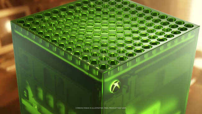 マイクロソフトは初代Xboxに敬意を表し、透明な緑色のSeries Xを展開しています