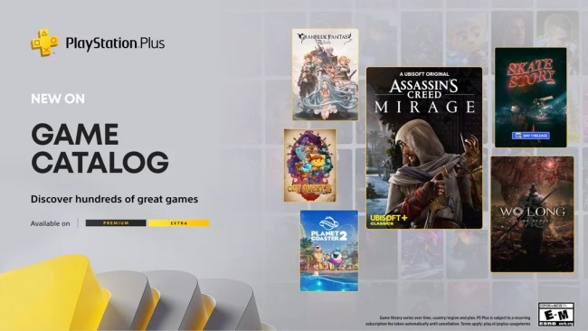 『アサシン クリード ミラージュ』『ウォロン フォールン・ダイナスティ』『グランブルーファンタジー リリンク』などが、今年12月にPS Plusで配信されます
