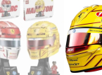 新しいLEGOフォーミュラ1およびフェラーリセットがリークアップ:シャルル・ルクレールとルイス・ハミルトンのヘルメット