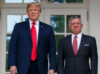 トランプとヨルダンの国王がガザの未来をめぐって会談