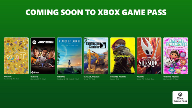 サイバーパンク2077、F1 25、プラネット・オブ・ラナIIなど、まもなくGame Passでリリース予定です