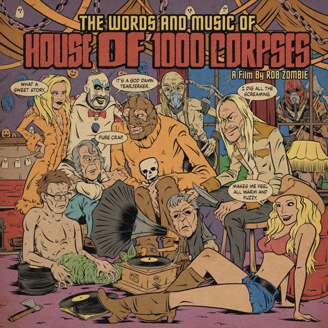 Rob Zombie's House of 1000 Corpsesのオーディオがレコードでリリースされています