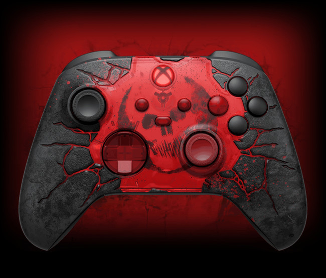 XboxにはとてもかっこいいGears of War: E-Day コントローラーが2つ登場します