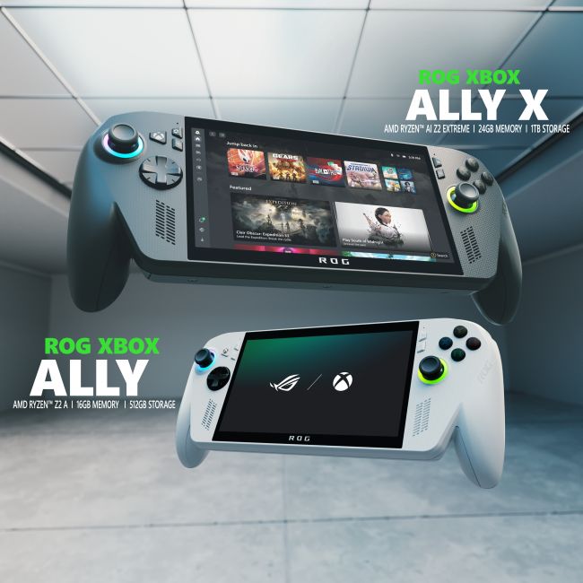ROG Xbox Allyはバッテリー寿命の延長、ジャイロの改善、その他の強化でレベルアップします