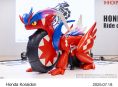 Pokémon Scarlet/Violet のコライドンに似せて作られた動作するホンダのバイクを見てください