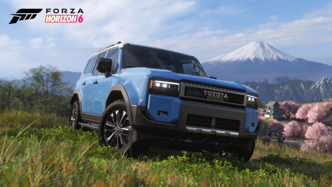 Forza Horizon 6 日本の桜の木を壊させはしない