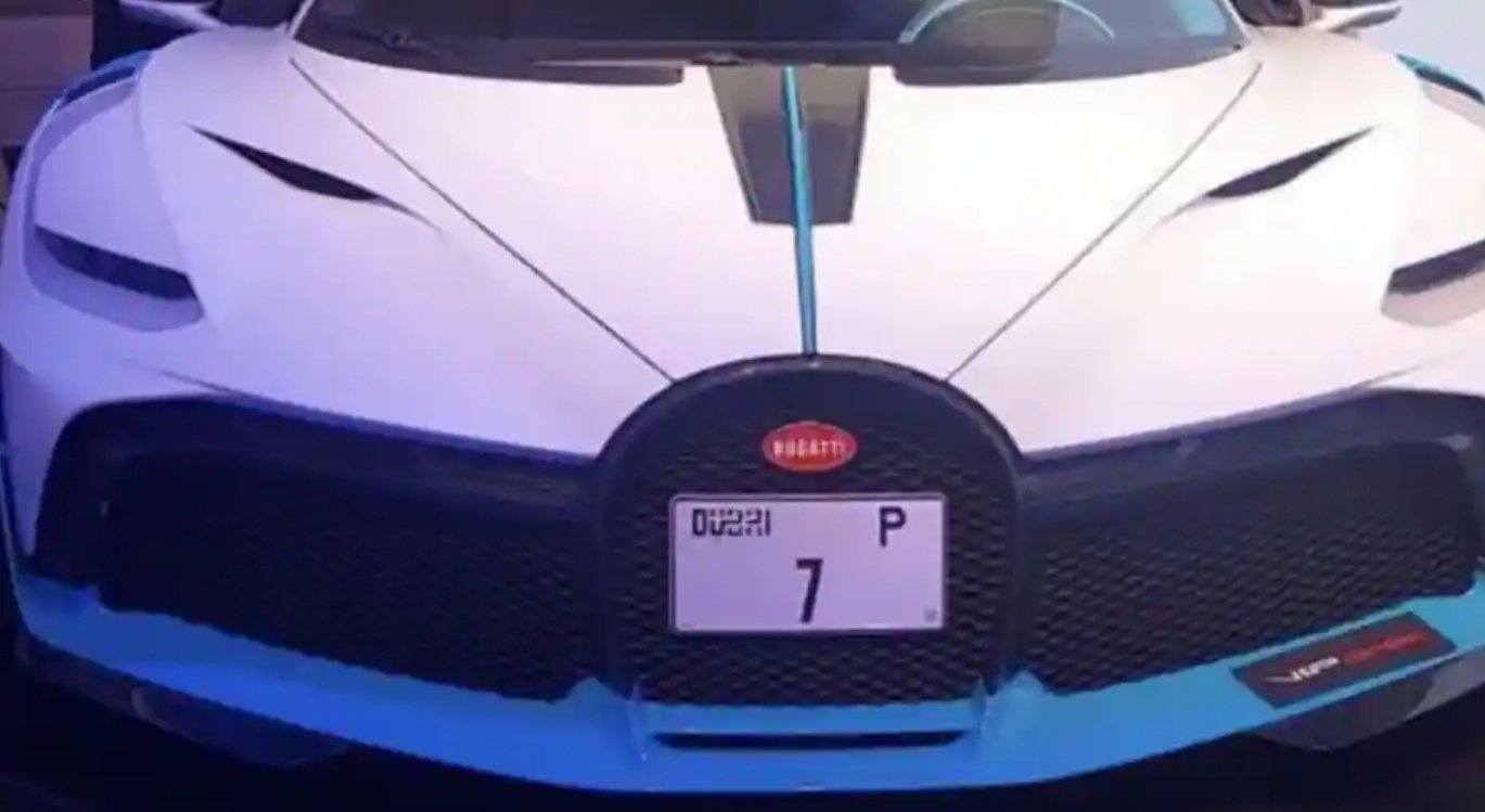 P 7ナンバープレートはドバイのオークションで記録的な金額で販売され