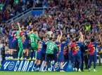 FCバルセロナがエル・クラシコで2-0の勝利を収め、連続リーグタイトルを獲得