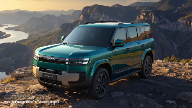 新しい箱型BYD7人乗りは、ランドローバー・ディフェンダーから明確なインスピレーションを受けています